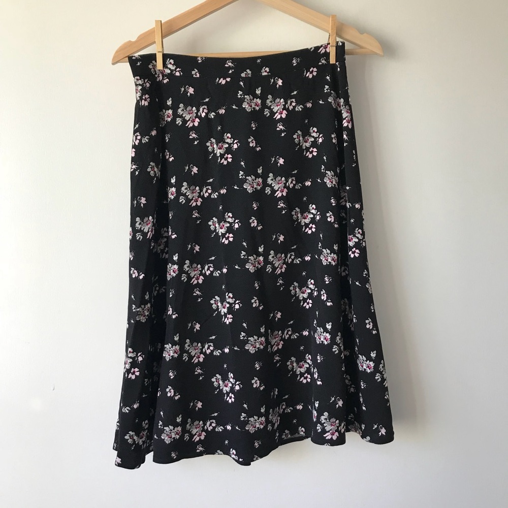 Gap Floral Midi Skirt